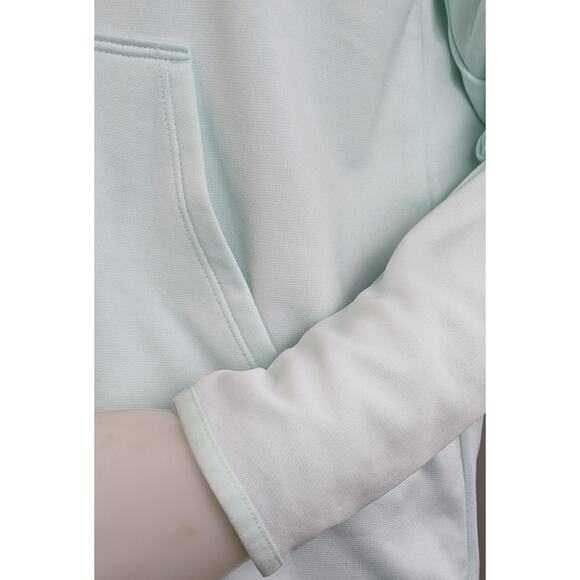 Under Armour Big Logo Fleece-Lined Hoodie Sweatshirt, Sea Glass Blue - Picture 8 of 9